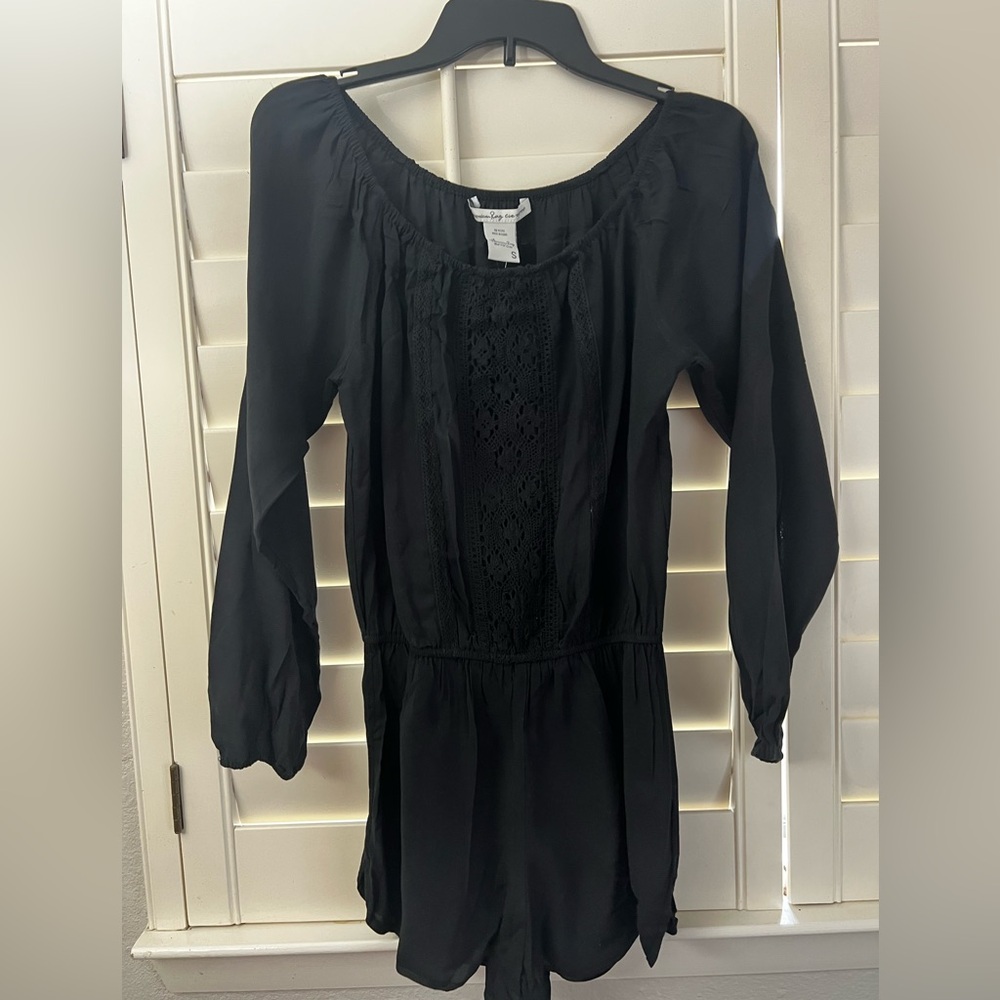 Long Sleeve Short Romper